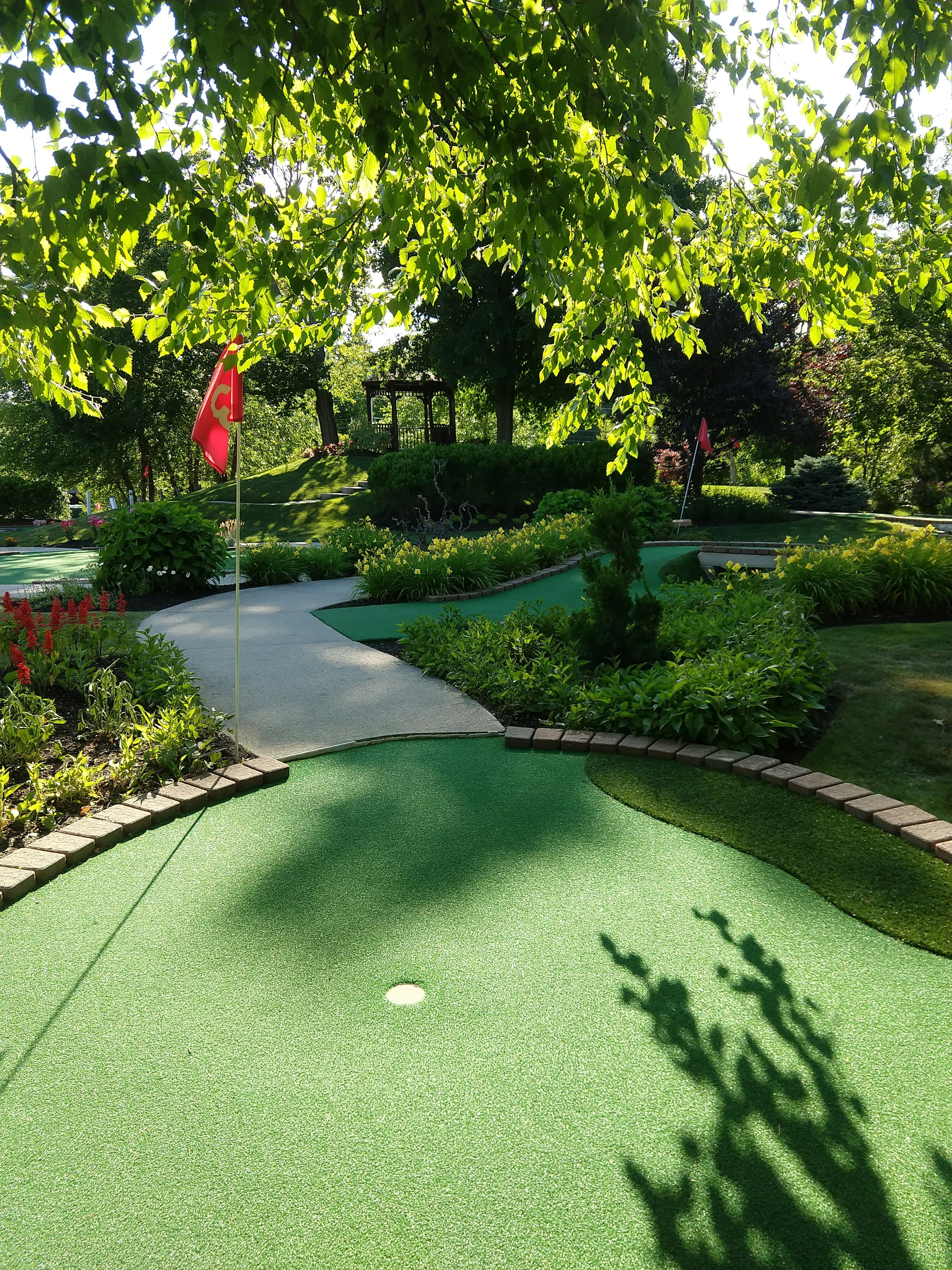 Minigolfen