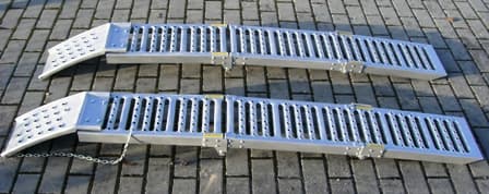 Aluminium Auffahrrampe